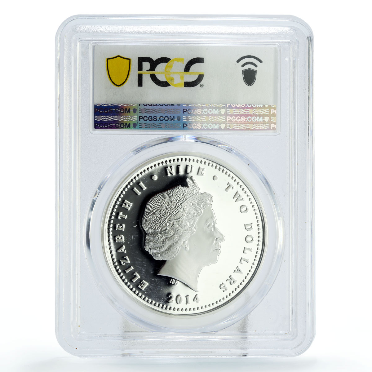 Niue 2 dollars Feng Shui Horses PR70 PCGS silver coin 2014