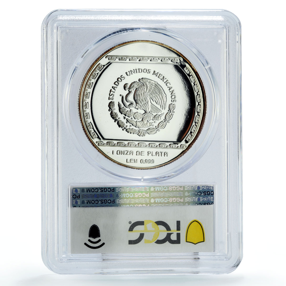 Mexico 5 pesos Precolombina Bajorrelieve Del Tajin PR69 PCGS silver coin 1993