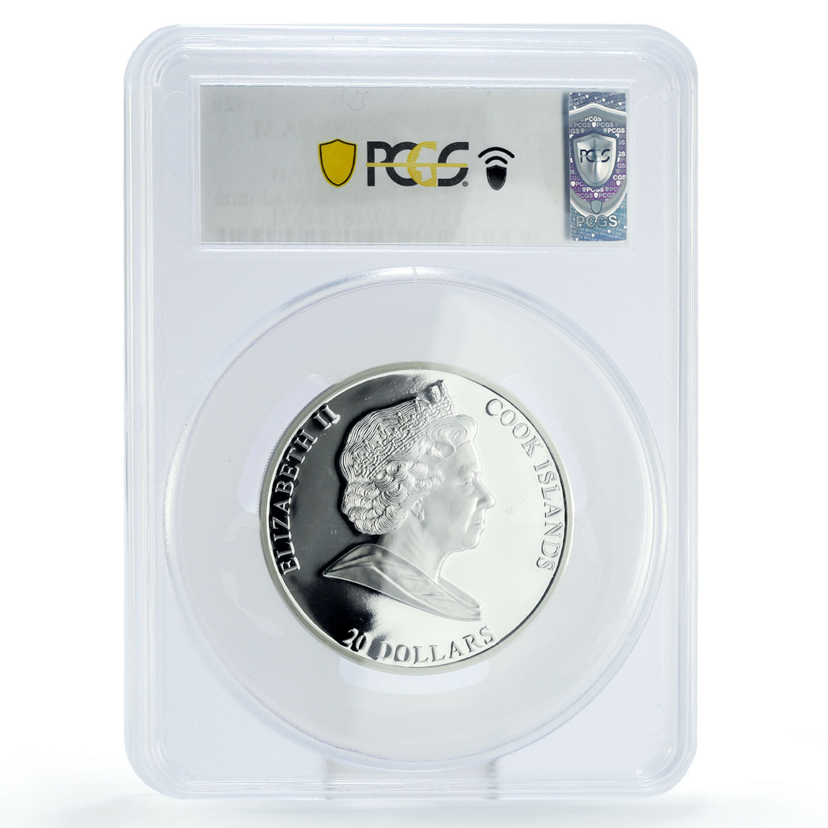 Cook Islands 20 dollars Raphael Art Sistine Madonna PR69 PCGS silver coin 2009