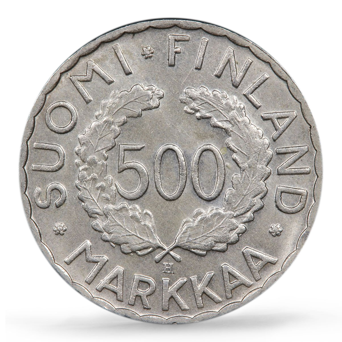 Finland 500 markaa Helsinki Winter Olympic Games KM-35 MS65 PCGS Ag coin 1951