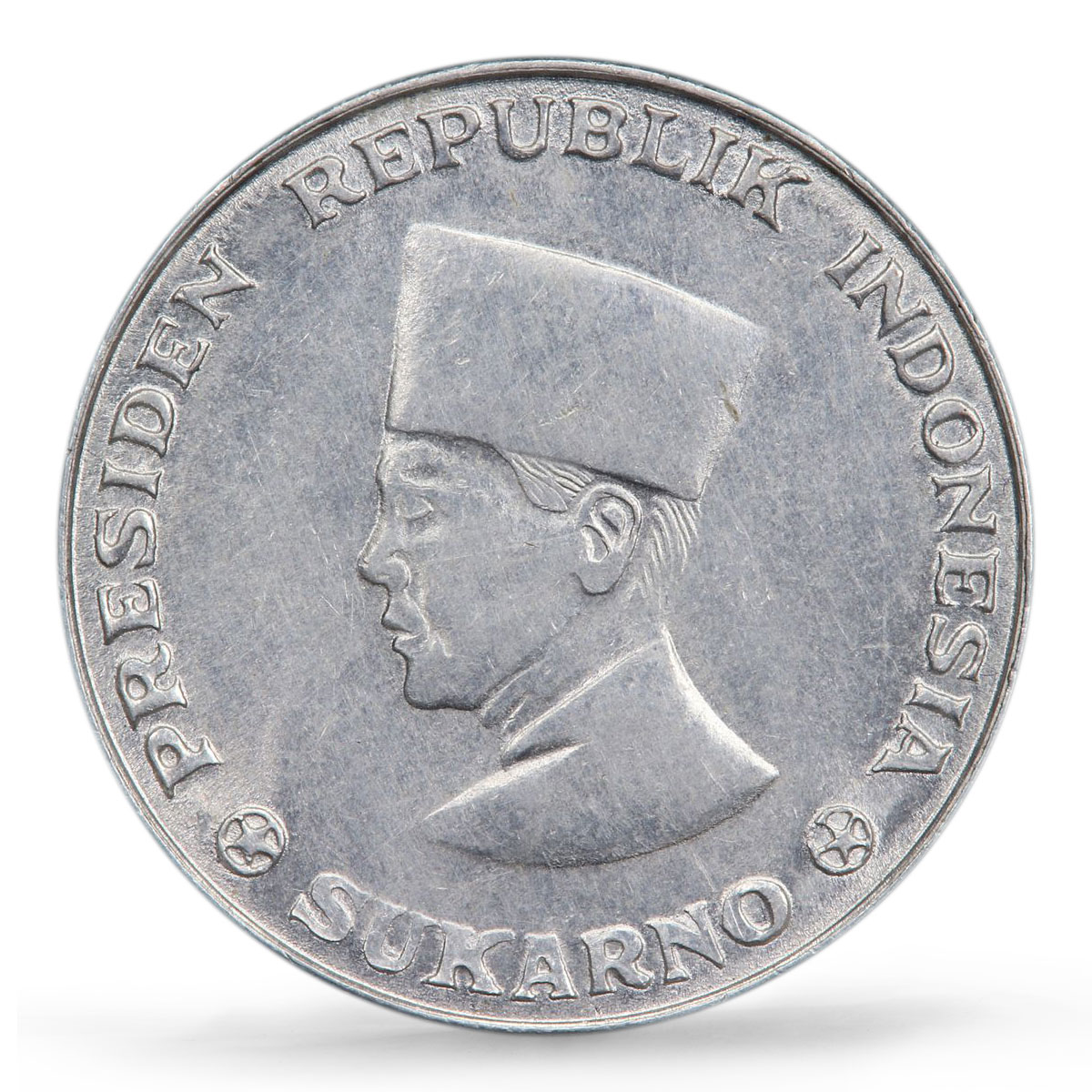 Indonesia Irian Barat 50 sen President Sukarno Km-Pn4 SP62 PCGS Al coin 1965