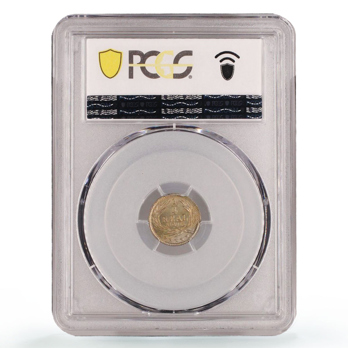 Guatemala 1/4 real Regular Coinage Radiant Sun KM-175 MS64 PCGS CuNi coin 1900