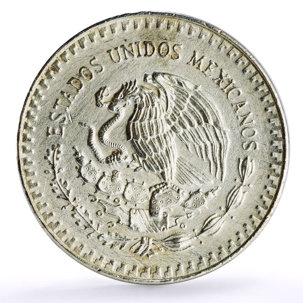 Mexico 1 onza Libertad Angel of Independence silver coin 1988