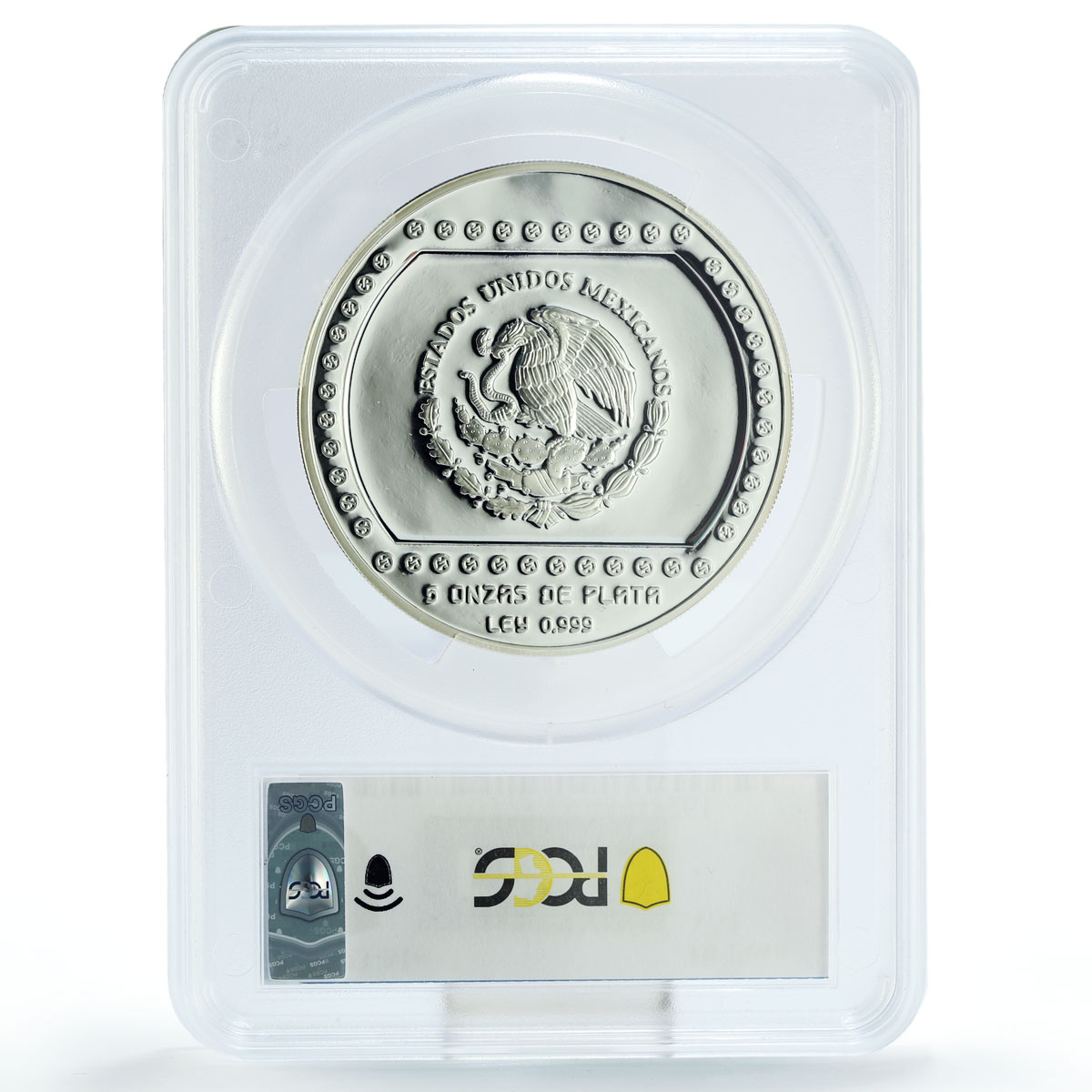 Mexico 10 pesos Precolombina Pyramid El Tajin PR68 PCGS 5 oz silver coin 1993