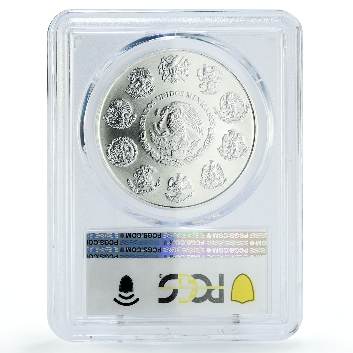 Mexico 1 onza Libertad Angel of Independence MS67 PCGS silver coin 2004