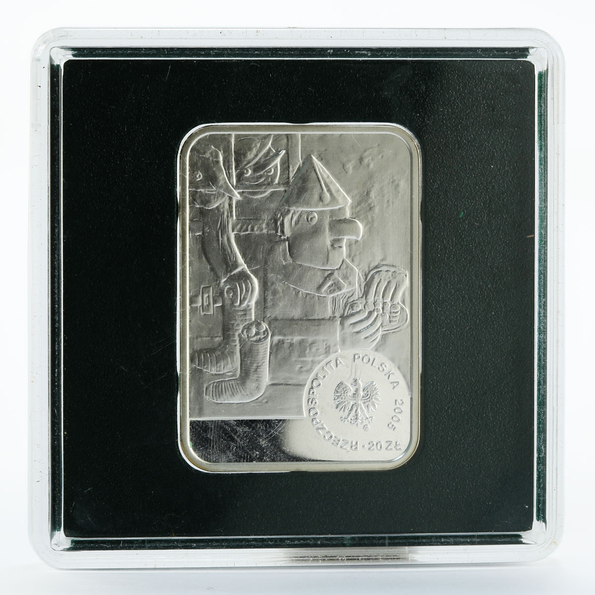 Poland 20 zlotych Tadeusz Makowski painters silver coin 2005