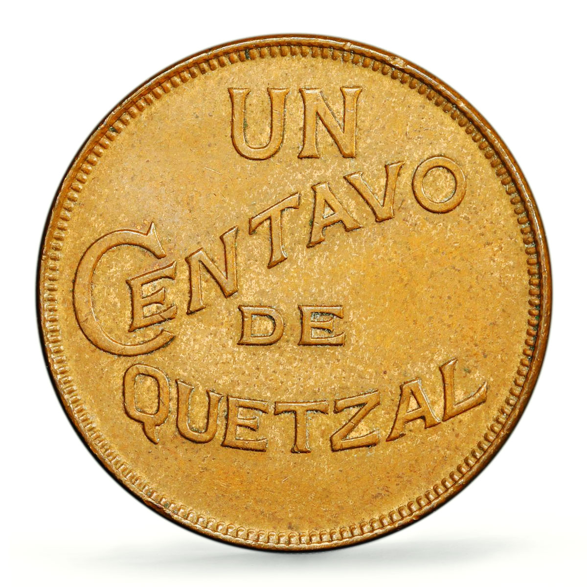 Guatemala 1 centavo Regular Coinage KM-247 MS63 PCGS bronze coin 1929