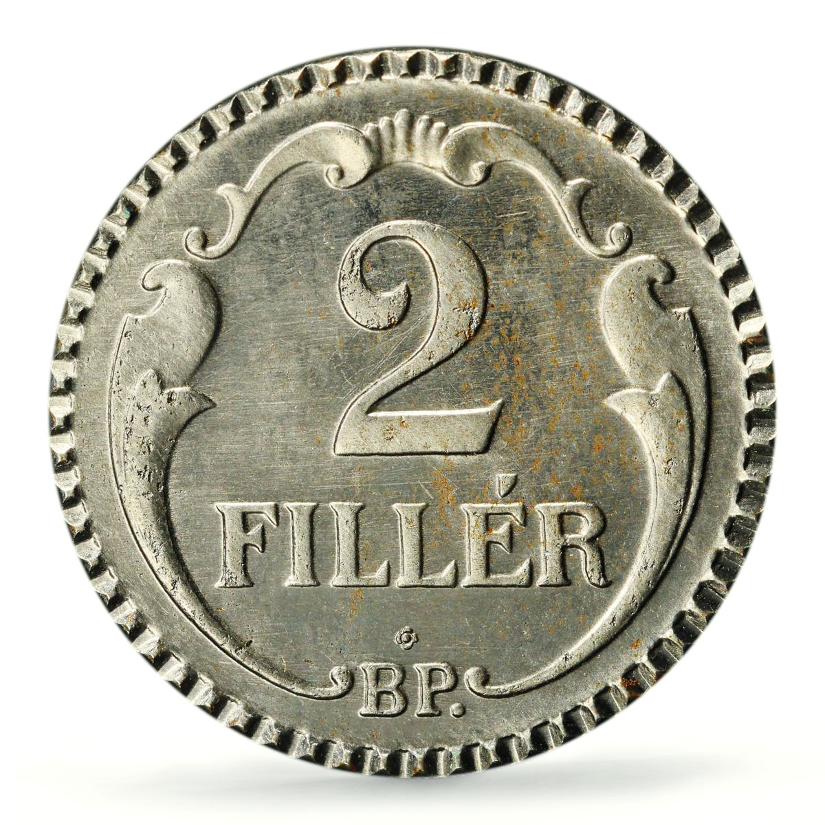 Hungary 2 filler Miklos Horthy RESTRIKE PROOF Variety KM-518 PR66 PCGS coin 1942