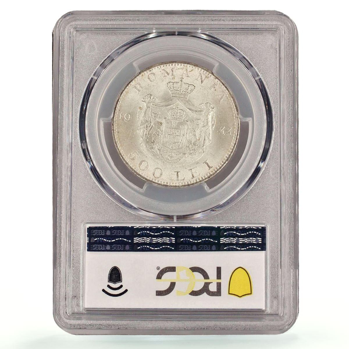 Romania 500 lei King Mihai Michael I Coinage KM-65 MS63 PCGS silver coin 1944