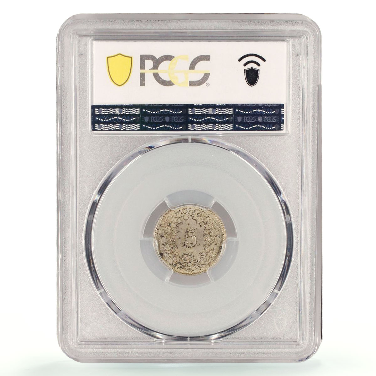 Switzerland 5 rappen Regular Coinage Libertas KM-26 MS63 PCGS CuNi coin 1925