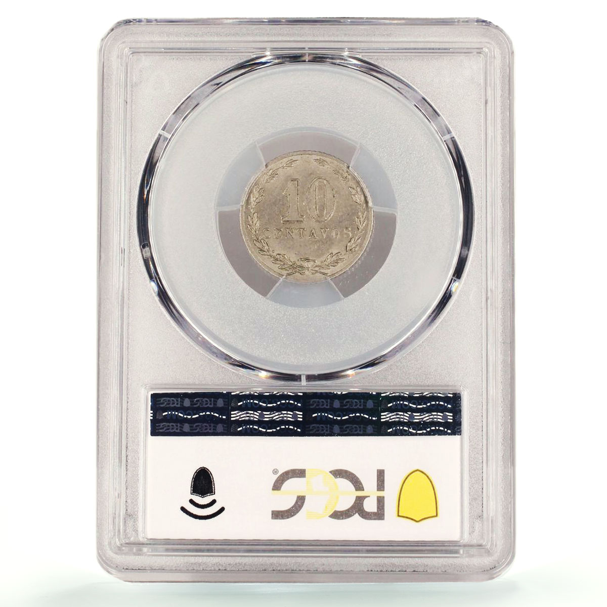 Argentina 10 centavos Regular Coinage Libertad Liberty MS63 PCGS CuNi coin 1910
