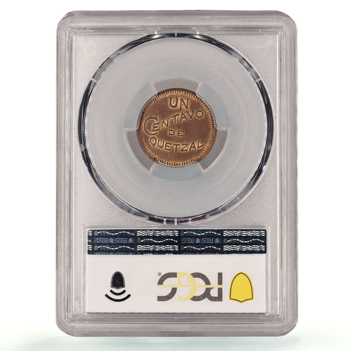 Guatemala 1 centavo Regular Coinage KM-237a MS62 PCGS bronze coin 1925