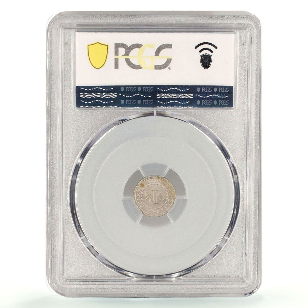 Colombia 1 1/4 centavo Libertad Liberty Cap Hat KM-173 MS64 PCGS CuNi coin 1874