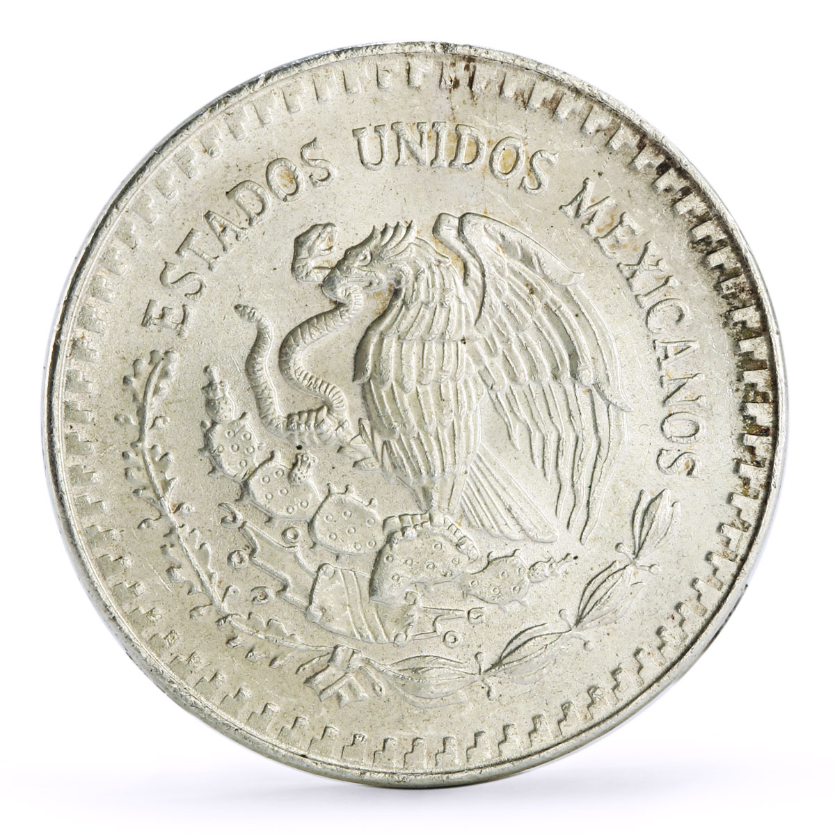 Mexico 1 onza Libertad Angel of Independence silver coin 1988