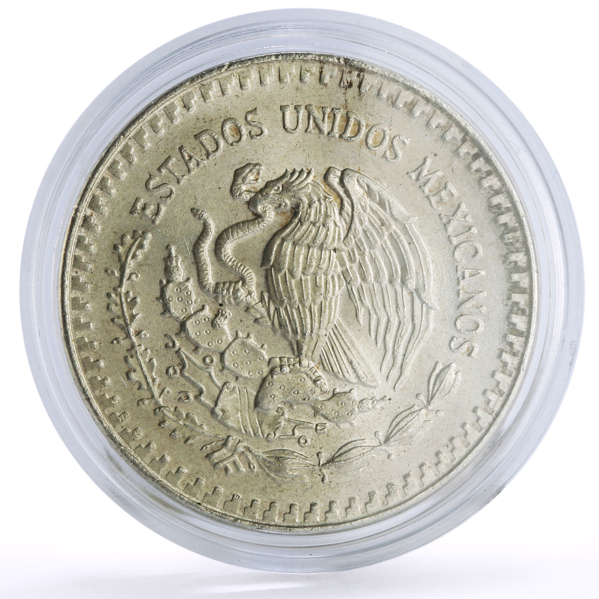 Mexico 1 onza Libertad Angel of Independence silver coin 1988