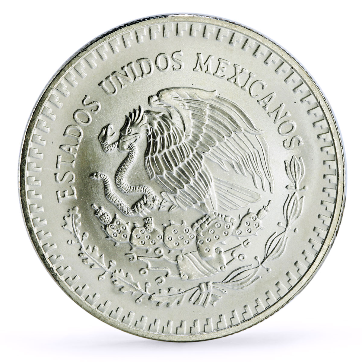 Mexico 1 onza Libertad Angel of Independence silver coin 1992