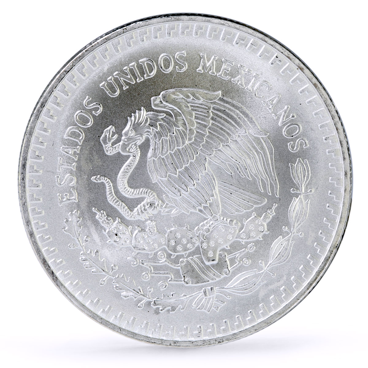 Mexico 1 onza Libertad Angel of Independence silver coin 1992