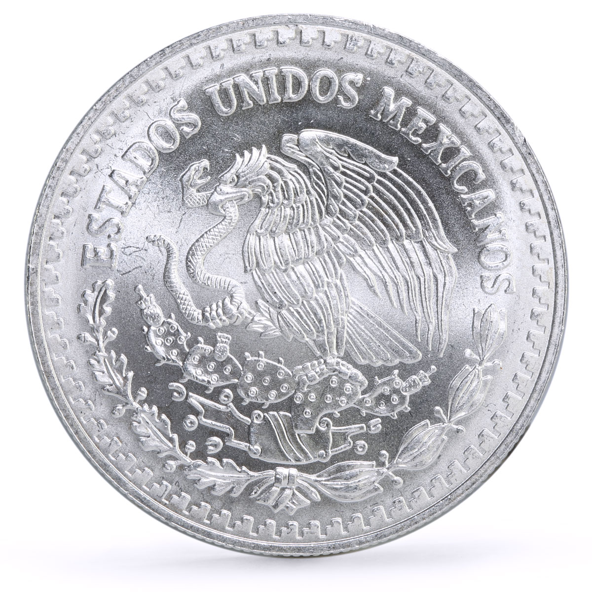 Mexico 1 onza Libertad Angel of Independence silver coin 1996