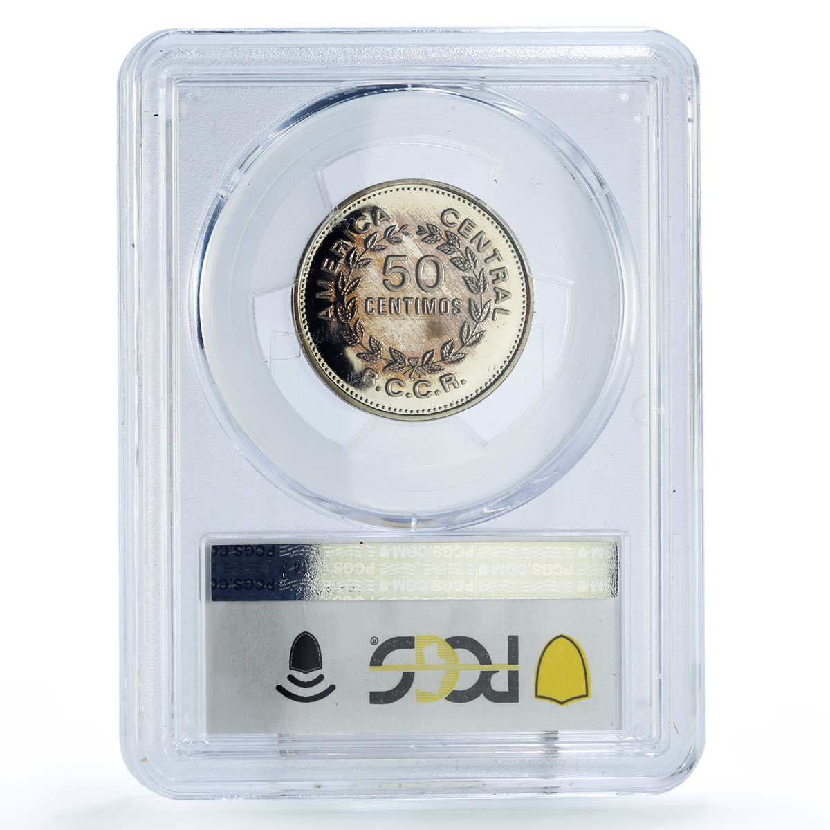 Costa Rica 50 centimos Regular Coinage BCCR KM-189.3 PR67 PCGS CuNi coin 1976
