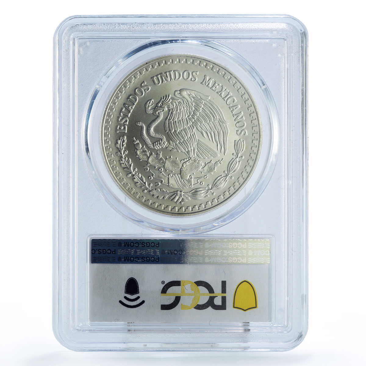 Mexico 1 onza Libertad Angel of Independence MS68 PCGS silver coin 1997