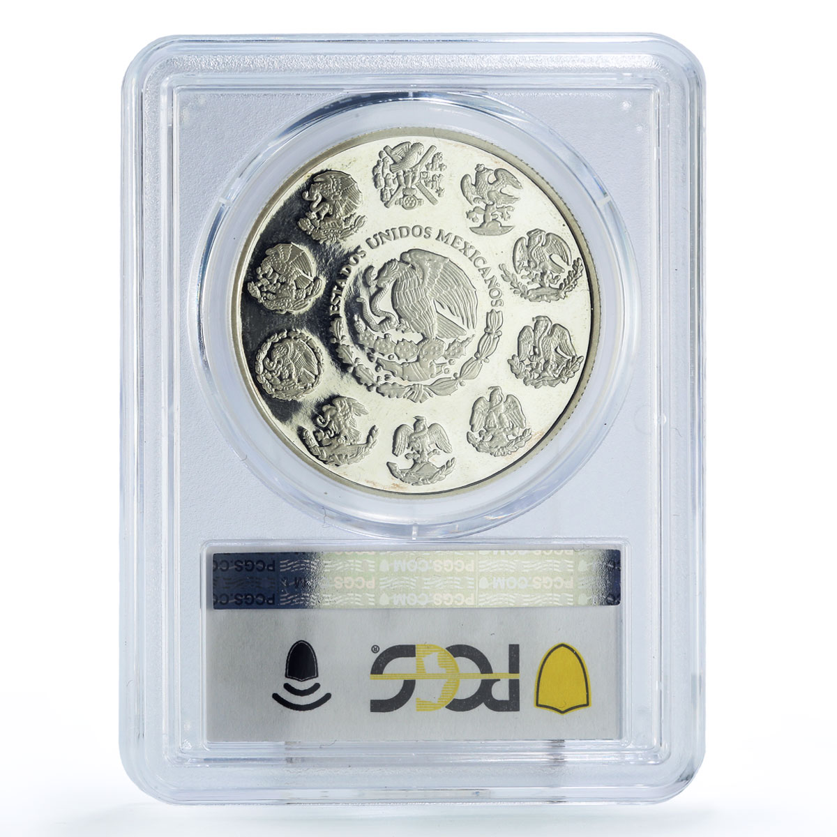 Mexico 1 onza Libertad Angel of Independence PR66 PCGS silver coin 2001