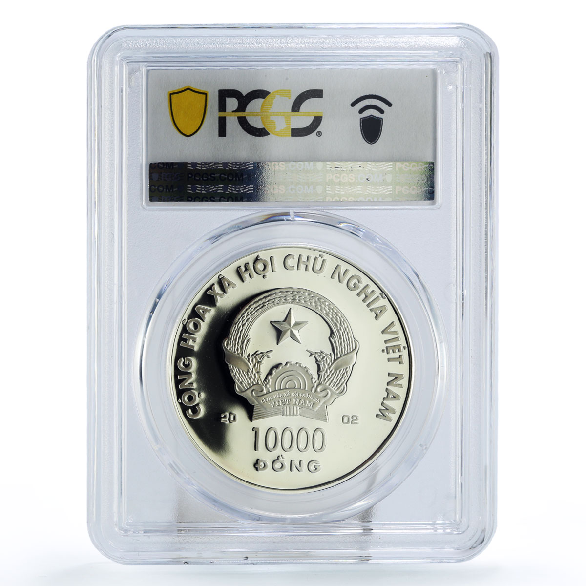 Vietnam 10000 dong Lunar Calendar Year of the Horse PR68 PCGS silver coin 2002