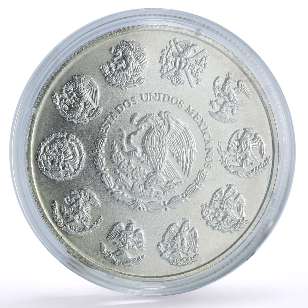 Mexico 5 pesos Conservation Wildlife Perrito Prairie Dog Fauna silver coin 2001