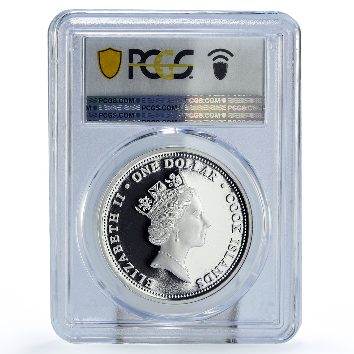 Cook Islands 1 dollar Discovery Age Marco Polo Camels PR70 PCGS silver coin 2005