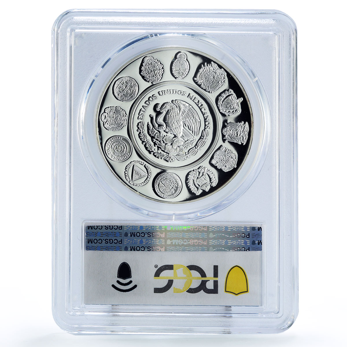 Mexico 5 pesos Ibero-American Dances Jarabe Tapatio PR69 PCGS silver coin 1997
