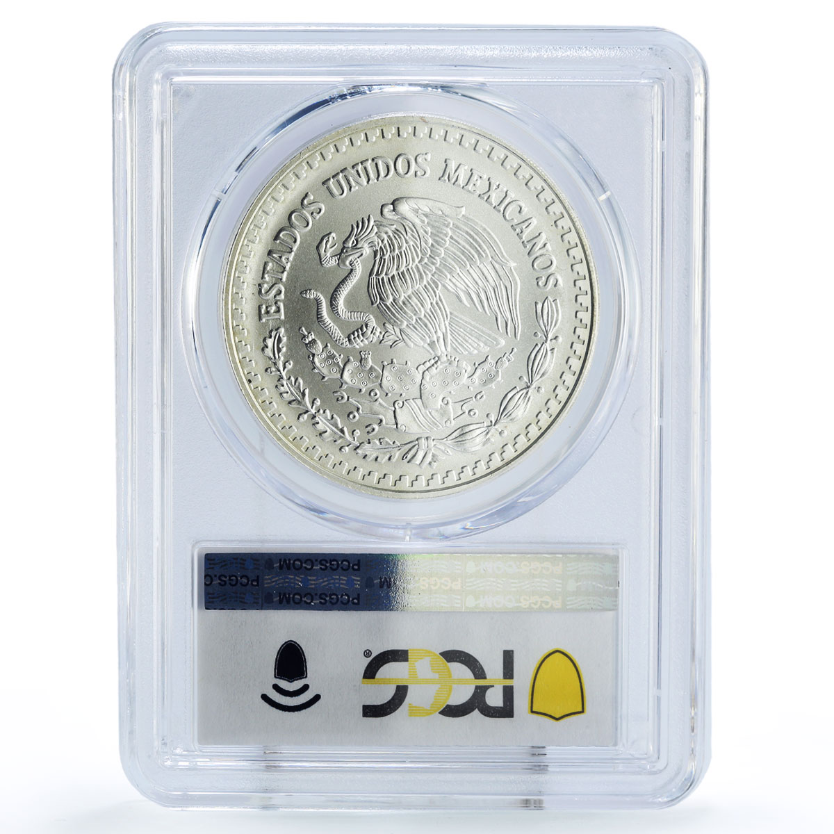Mexico 1 onza Libertad Angel of Independence MS69 PCGS silver coin 1997