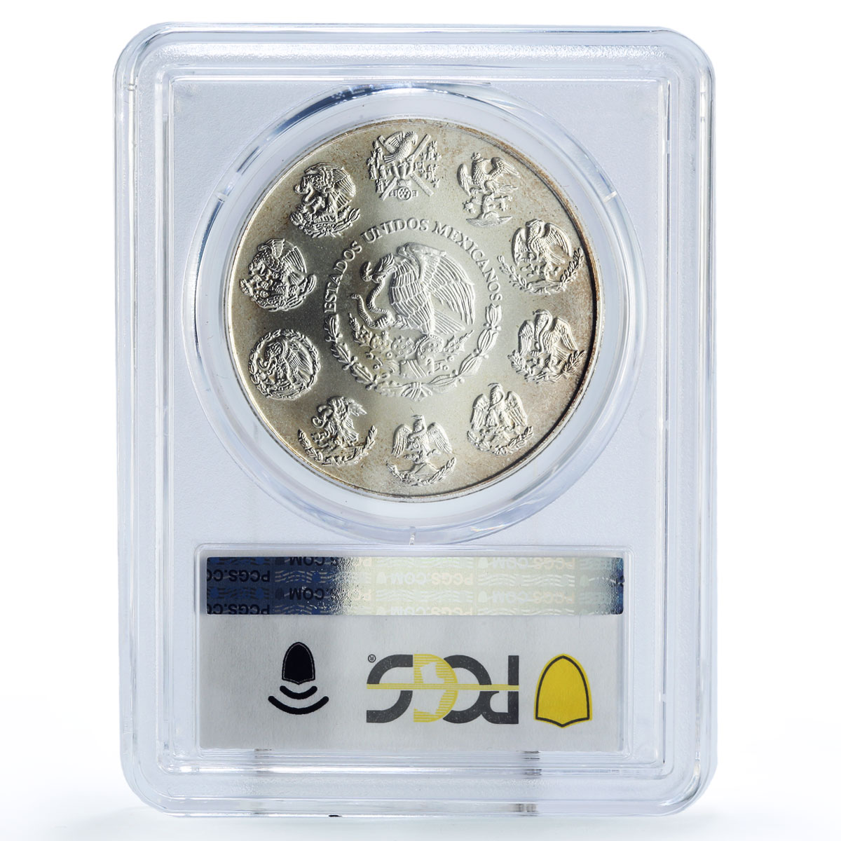 Mexico 1 onza Libertad Angel of Independence MS69 PCGS silver coin 2005