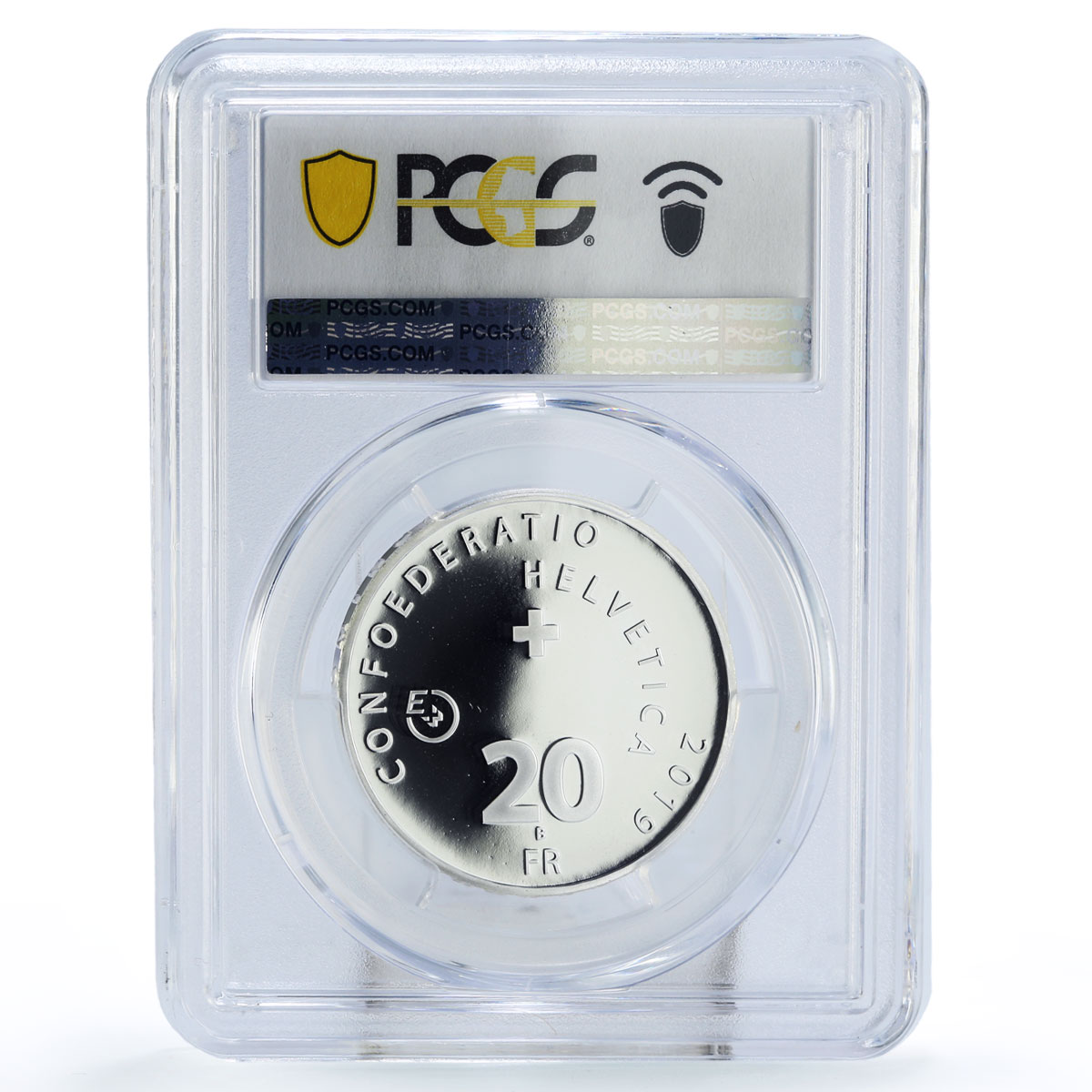 Switzerland 20 francs Knie Circus PATTERN TRIAL ESSAI PR70 PCGS silver coin 2019