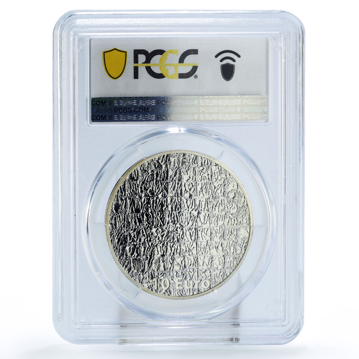 France 10 euro Painter Yves Klein Blue Hand Art PR68 PCGS silver coin 2012
