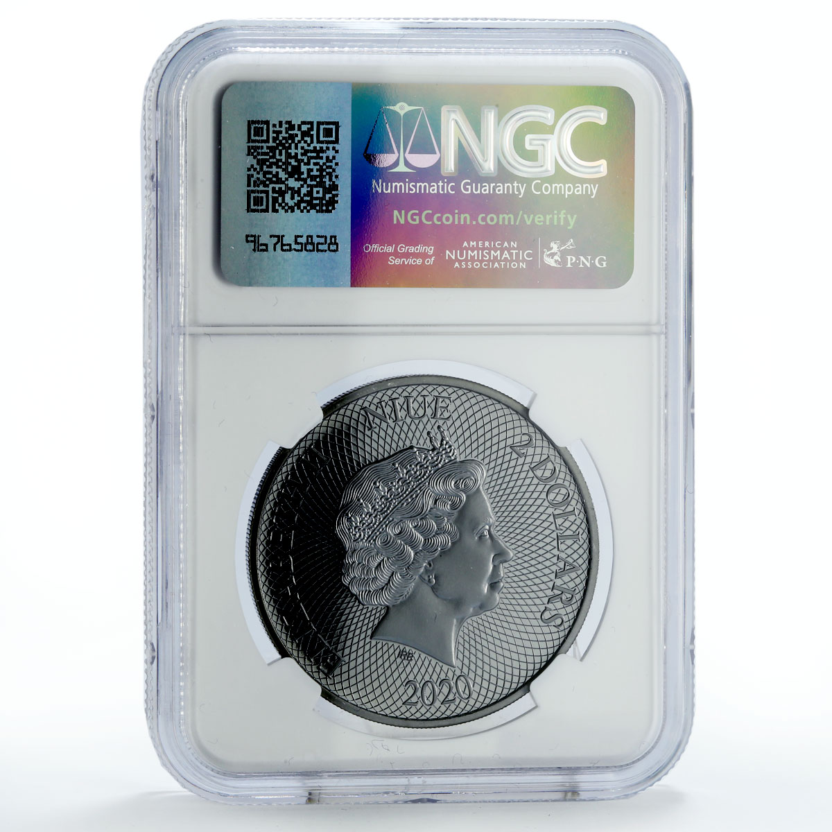 Niue 2 dollars Conservation Desert Life Turtle Fauna MS69 NGC silver coin 2020