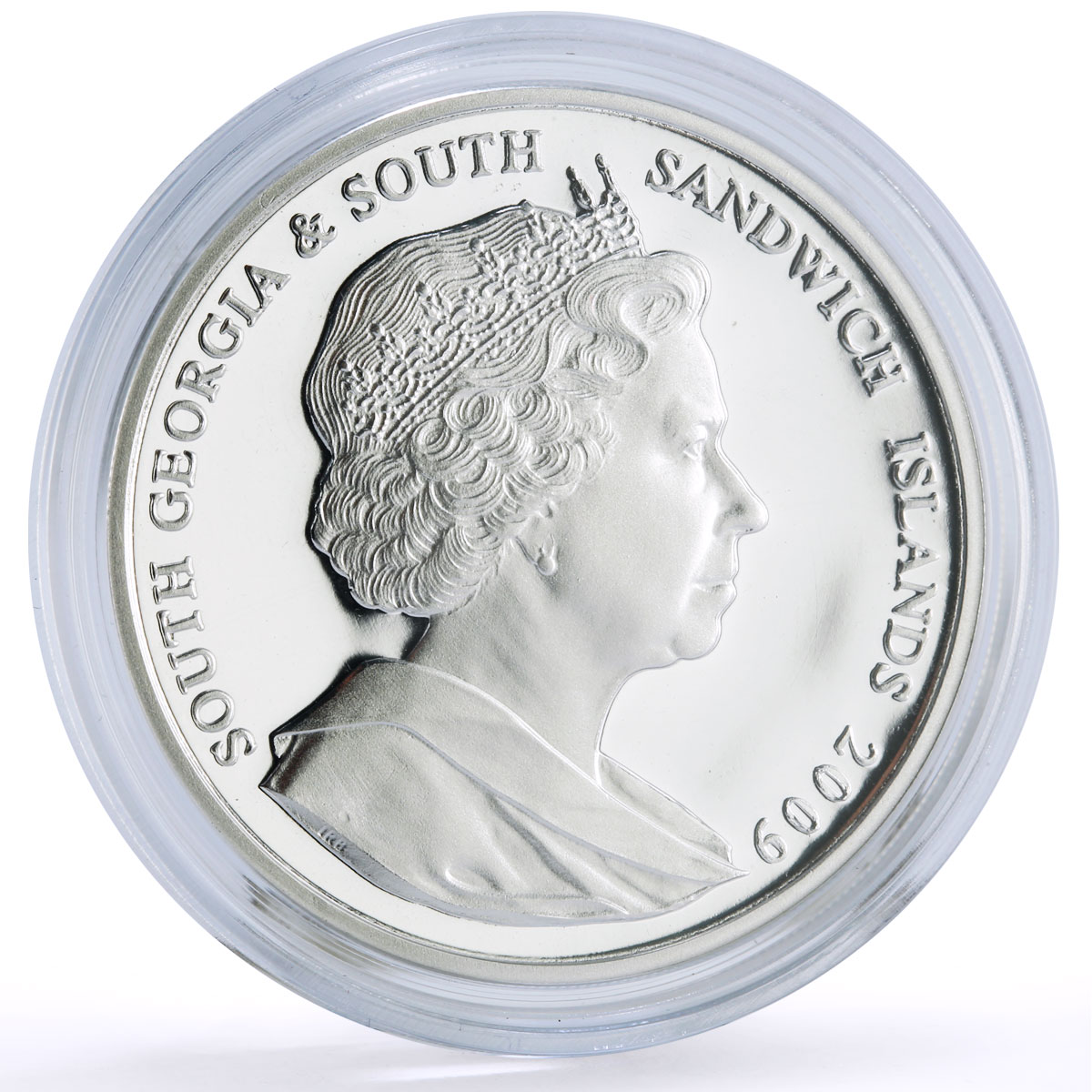 Sandwich Islands 2 pounds Seafaring Nimrod Ship Clipper proof silver coin 2009