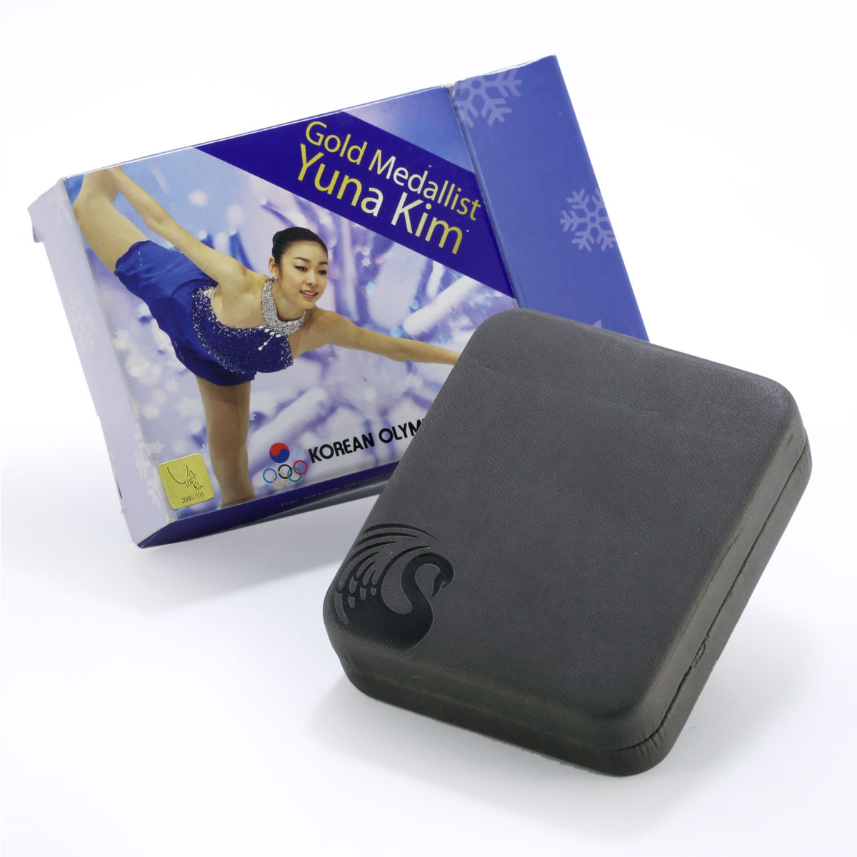 Tuvalu 1 dollar Vancouver Olympic Games Figure Skating Yuna Kim silver coin 2010