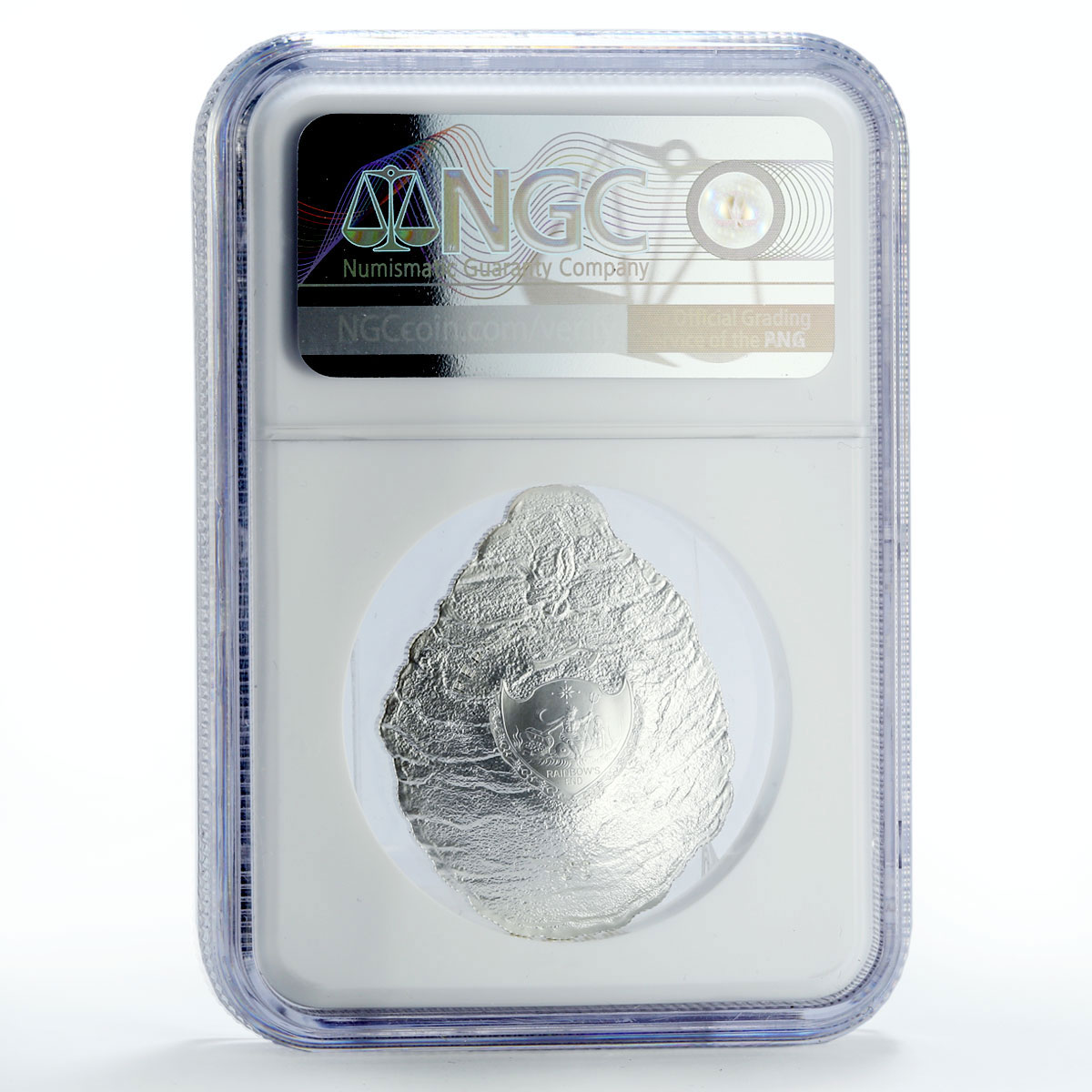Palau 5 dollars Sea Treasures Marine Life Oyster Pearl PF70 NGC silver coin 2011