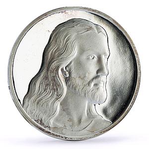 Cape Verde 25 escudos Christianity Saints Jesus Christ proof silver coin 2006