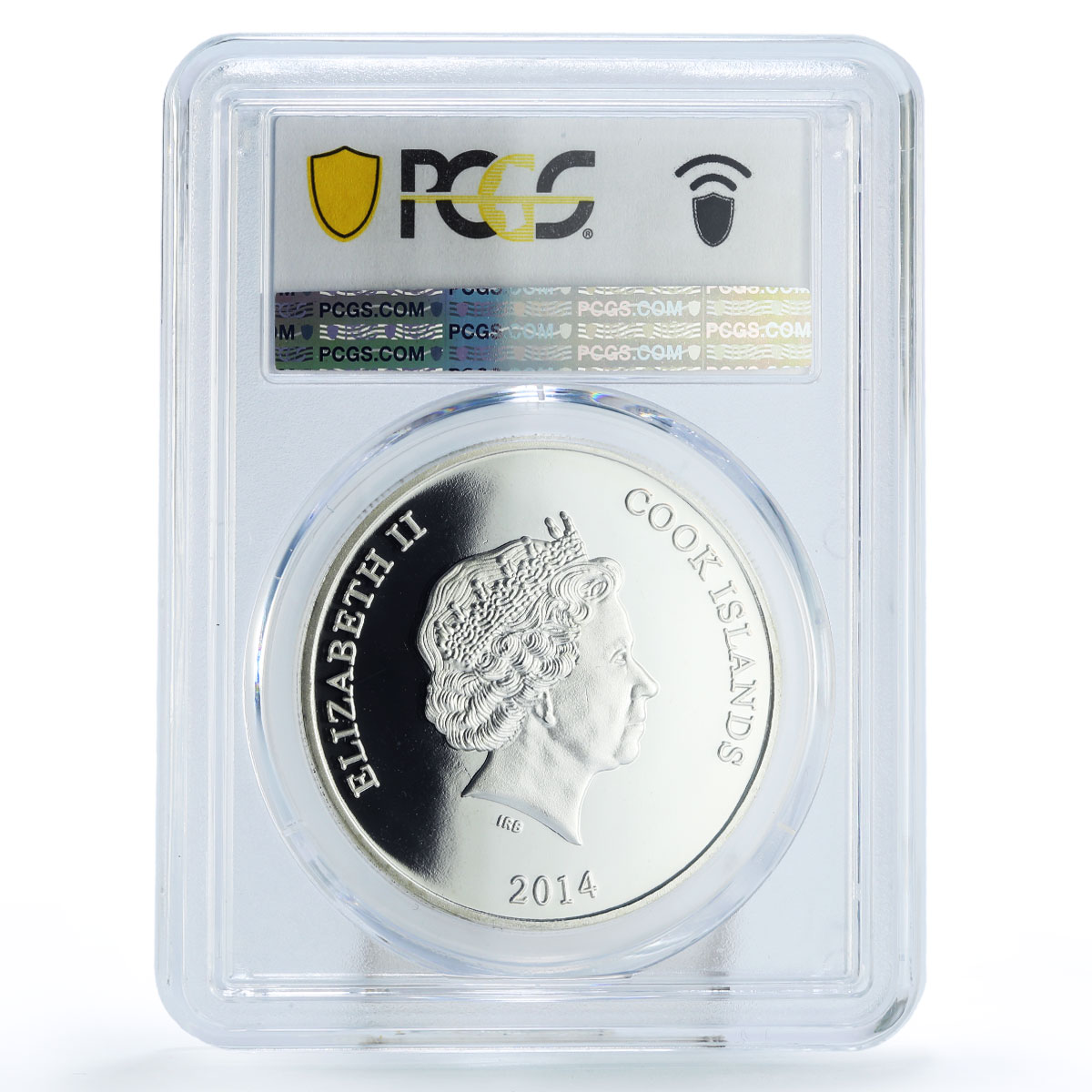 Cook Islands 5 dollars Cartoons Anime Hello Kitty PR66 PCGS silver coin 2014