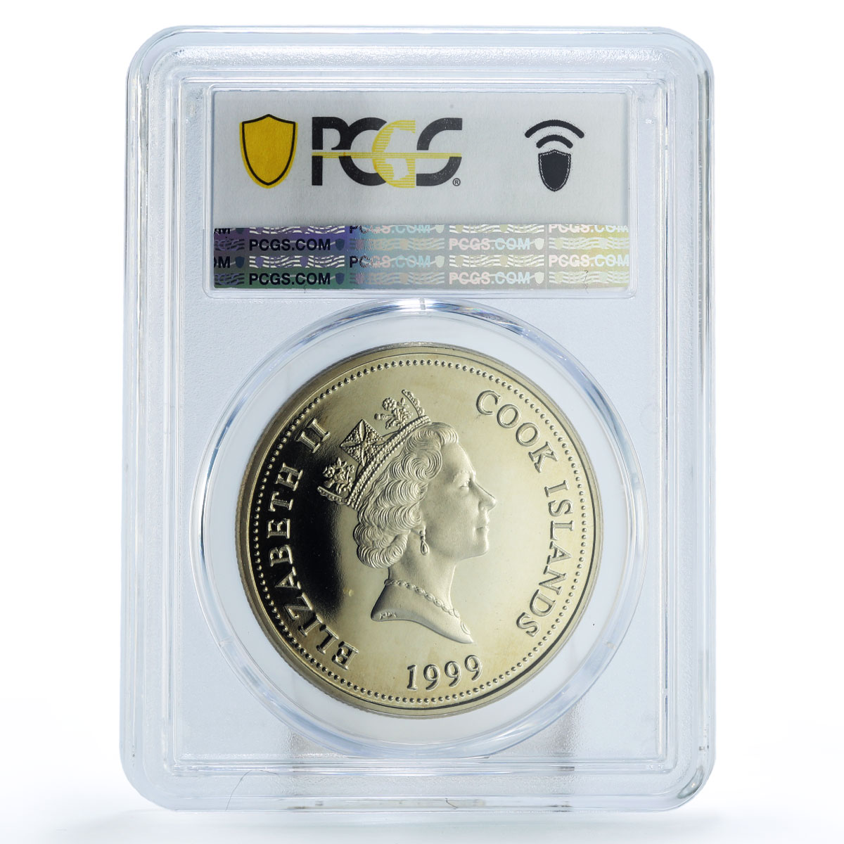 Cook Islands 1/2 dollar 50 cents Cartoons Garfield Cat PR67 PCGS CuNi coin 1999