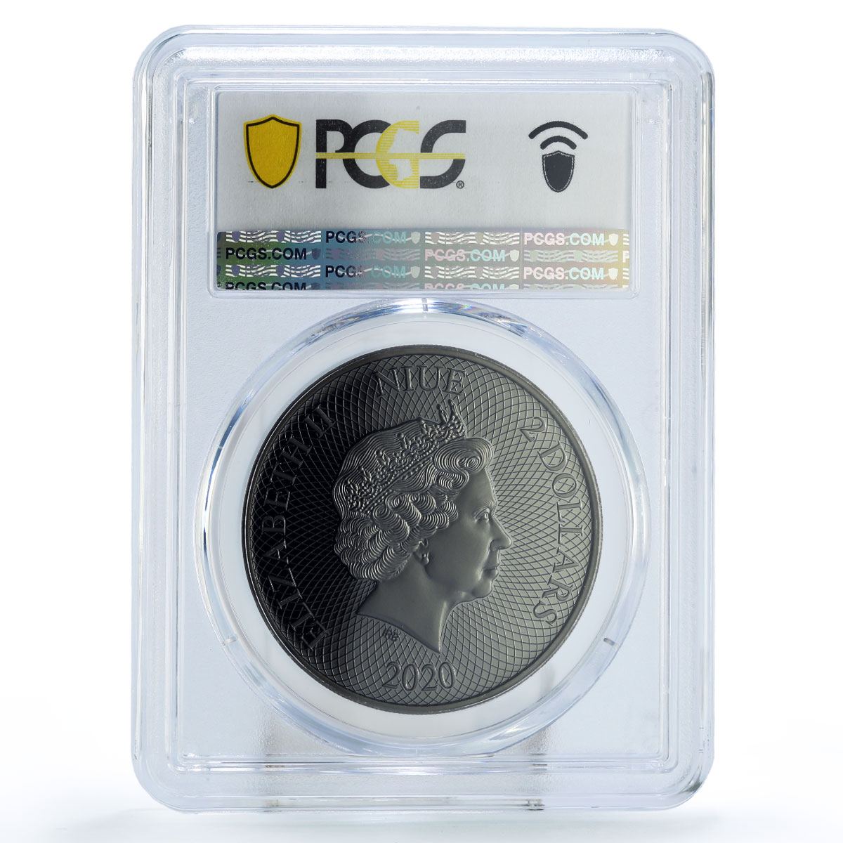 Niue 2 dollars Conservation Desert Life Cheetah Fauna MS69 PCGS silver coin 2020