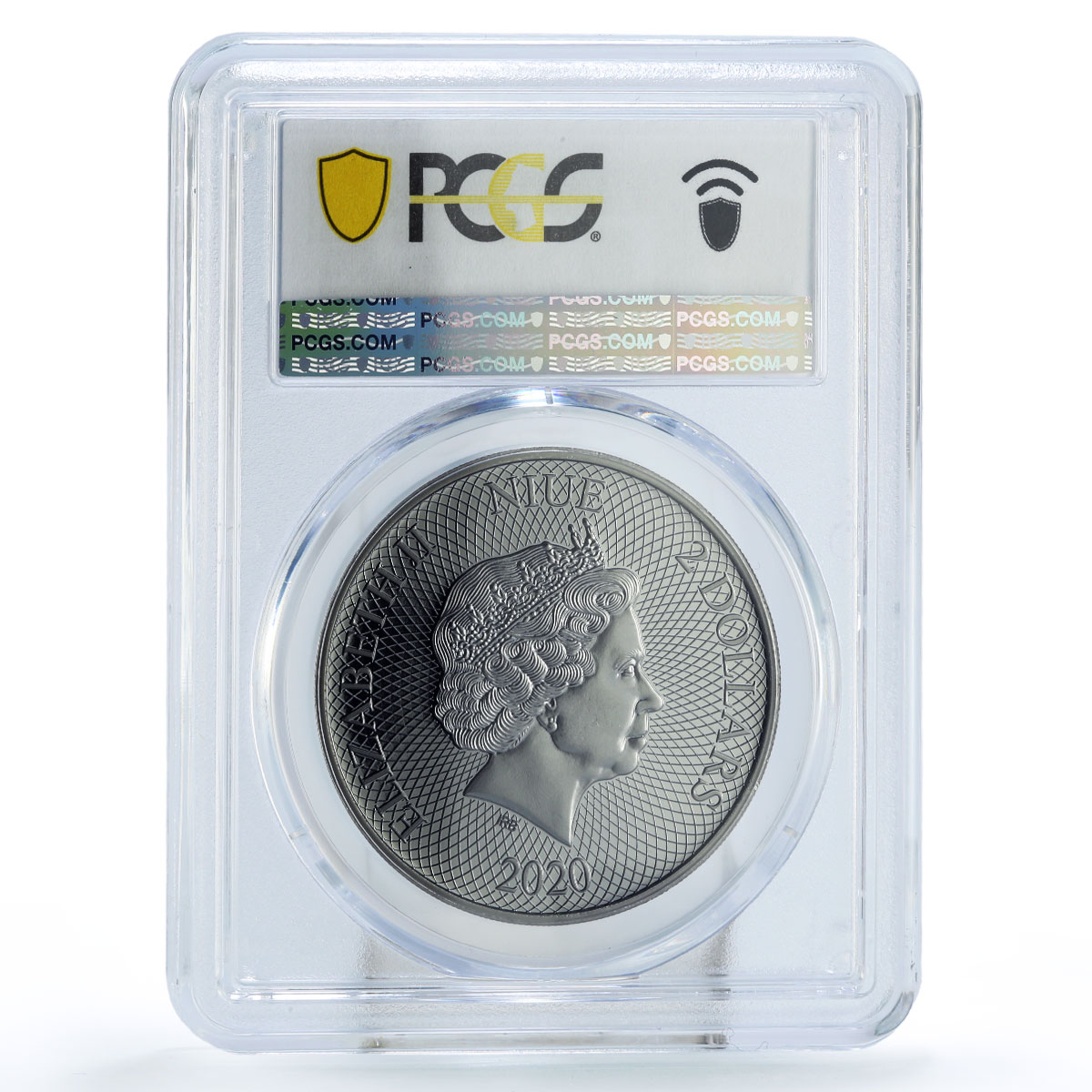 Niue 2 dollars Conservation Desert Life Moloch Lizard MS68 PCGS silver coin 2020