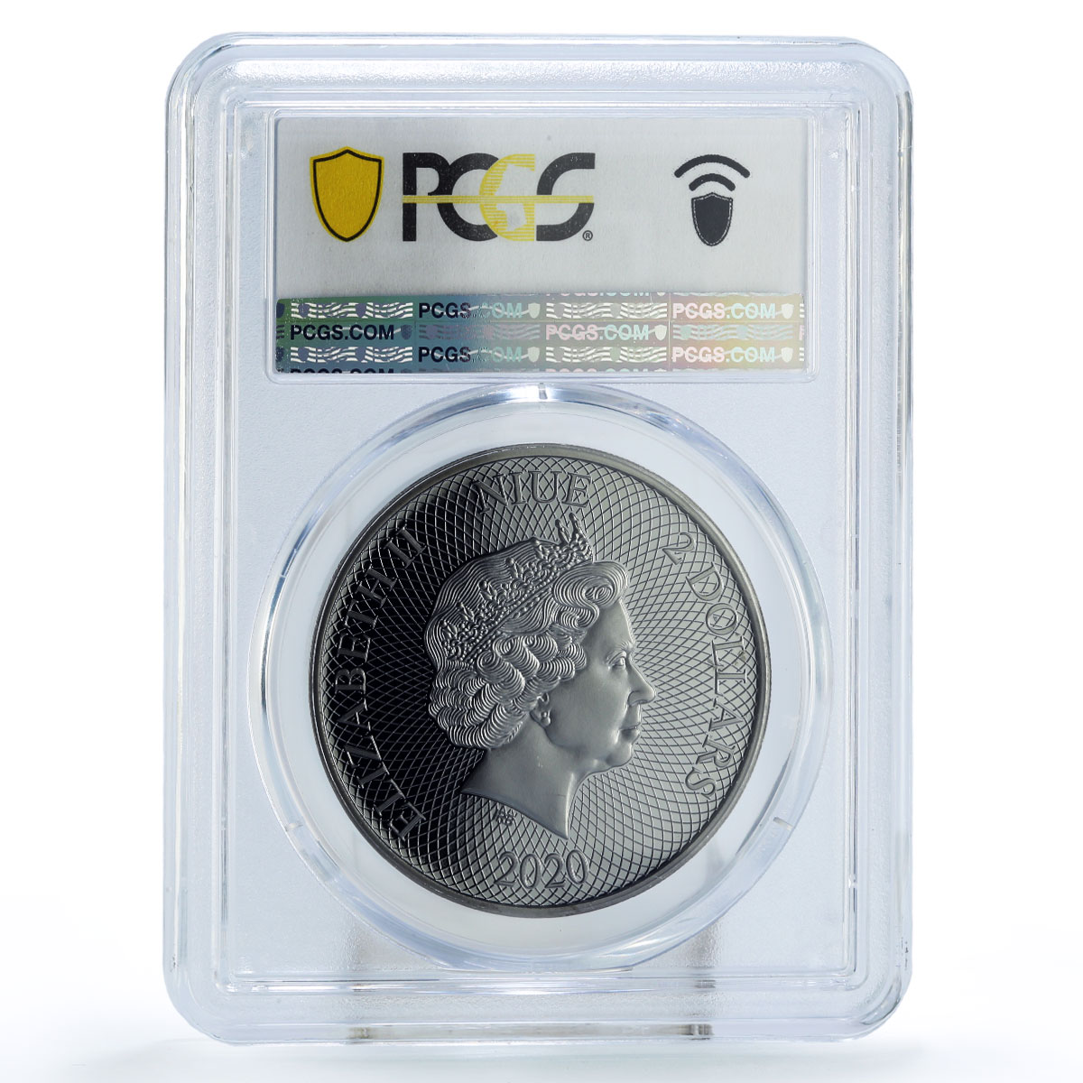 Niue 2 dollars Conservation Desert Life Oryx Gazelle MS68 PCGS silver coin 2020