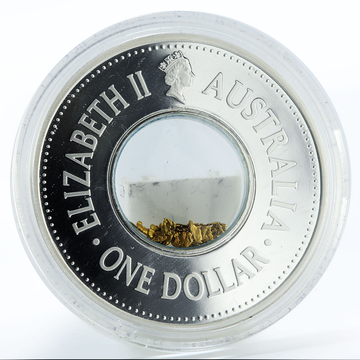 Australia 1 dollar 150th Anniversary Eureka Stockade silver coin 2004