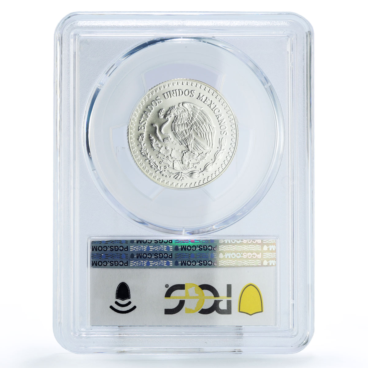 Mexico 1/4 onza Libertad Angel of Independence MS69 PCGS silver coin 1996