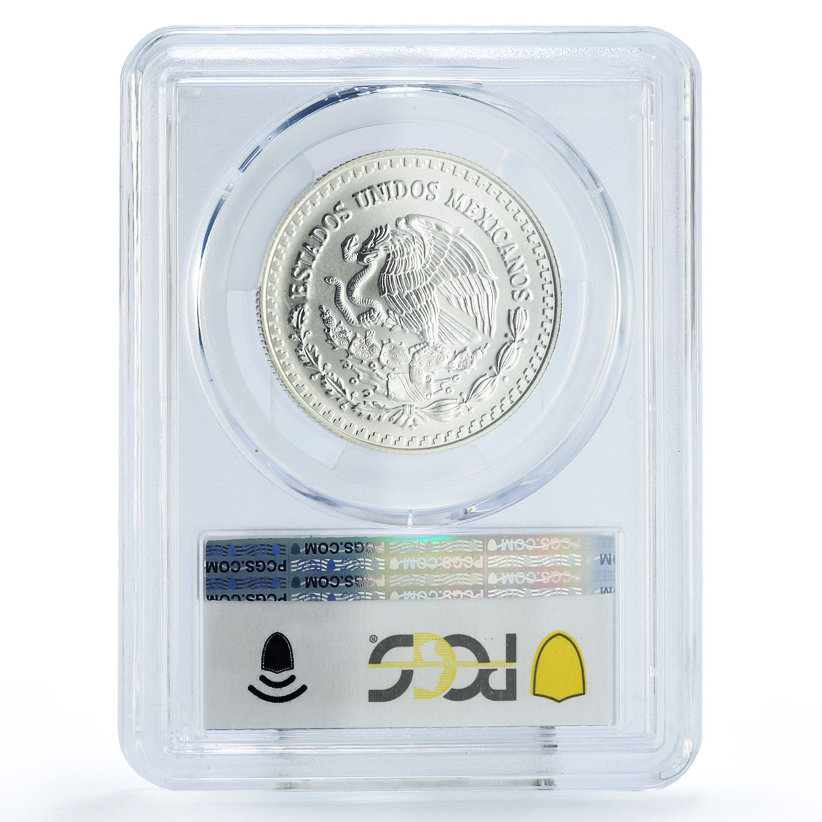 Mexico 1/2 onza Libertad Angel of Independence MS68 PCGS silver coin 1996