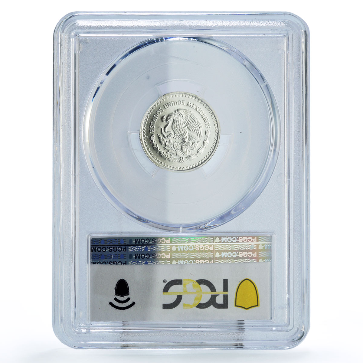 Mexico 1/10 onza Libertad Angel of Independence MS68 PCGS silver coin 2002