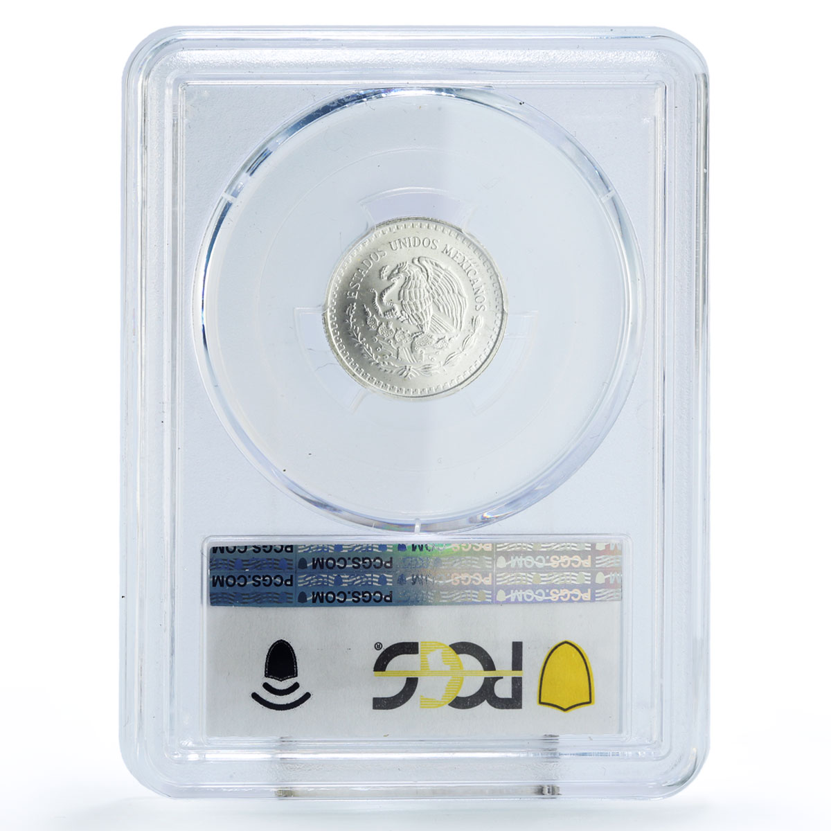 Mexico 1/10 onza Libertad Angel of Independence MS66 PCGS silver coin 1996