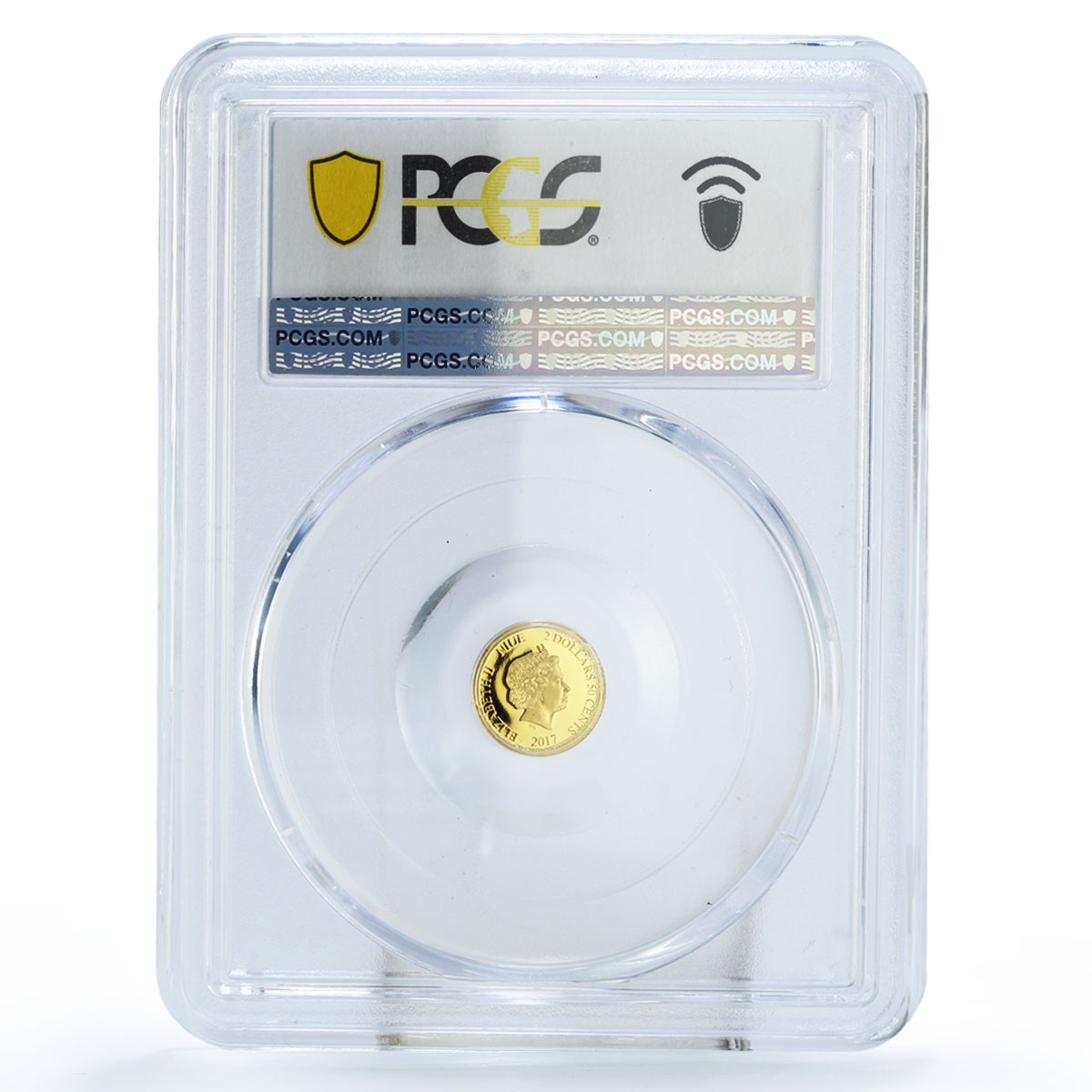Niue 2 dollars 50 cents Princess Grace Kelly Politics PR69 PGCS gold coin 2017