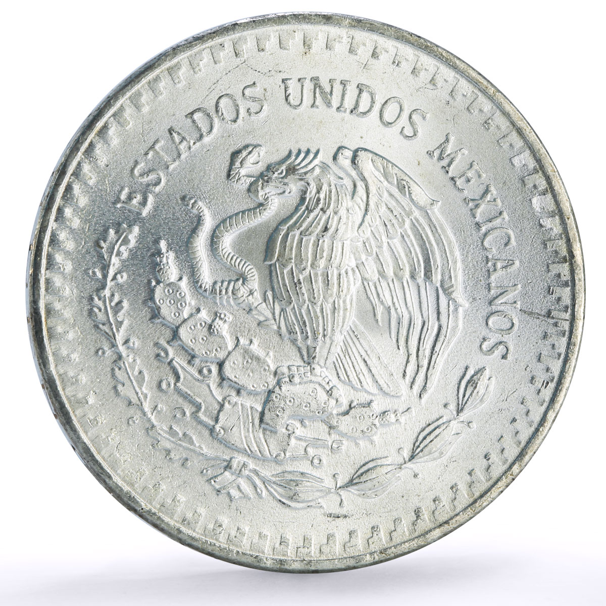 Mexico 1 onza Libertad Angel of Independence silver coin 1982